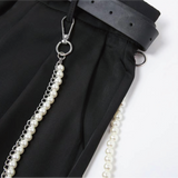 Pearl Chain Half Pants