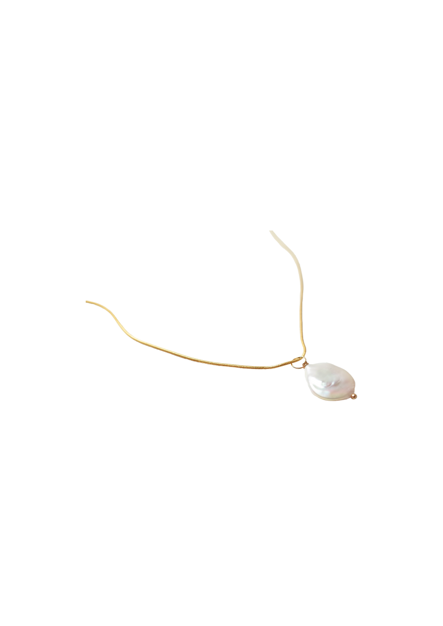 Одиночное жемчужное ожерелье 