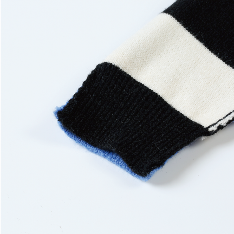 Patchwork Stripe Knit