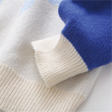 Cheerful Wave Design Knit