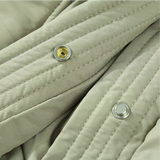 Belted Quilting Puffer Jacket
