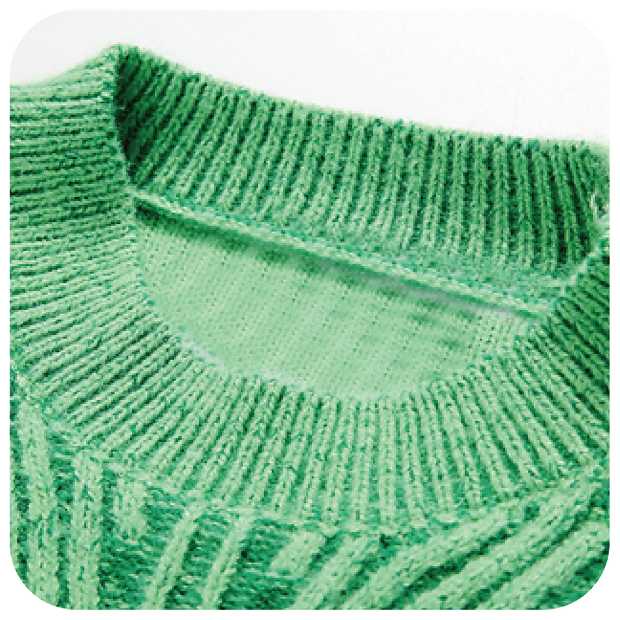 Jacquard Argyle Pattern Sweater