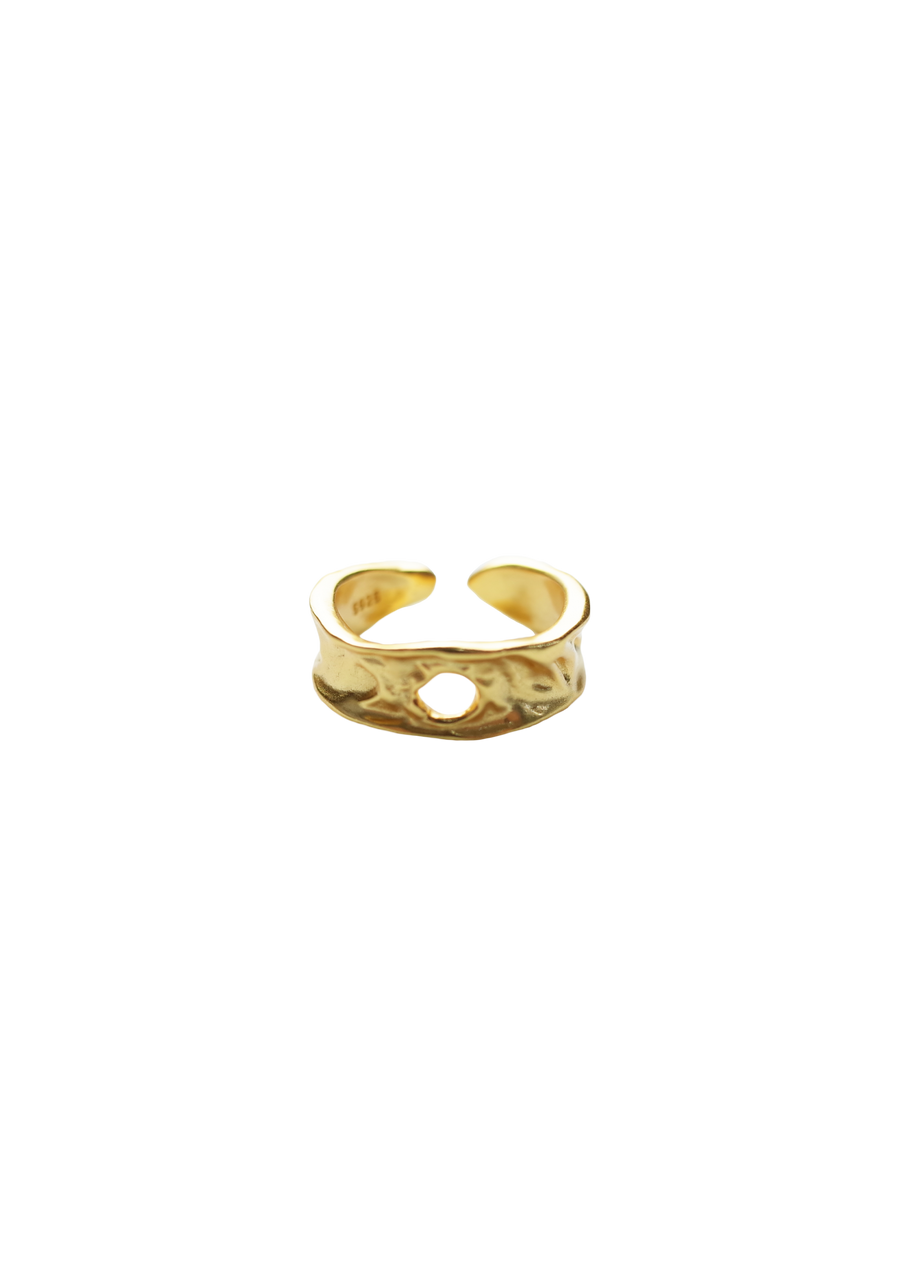 Hole Design Ring(Gold)