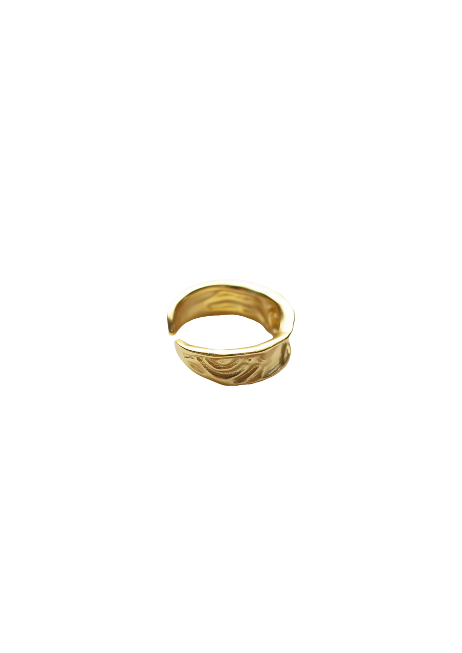 Hole Design Ring(Gold)