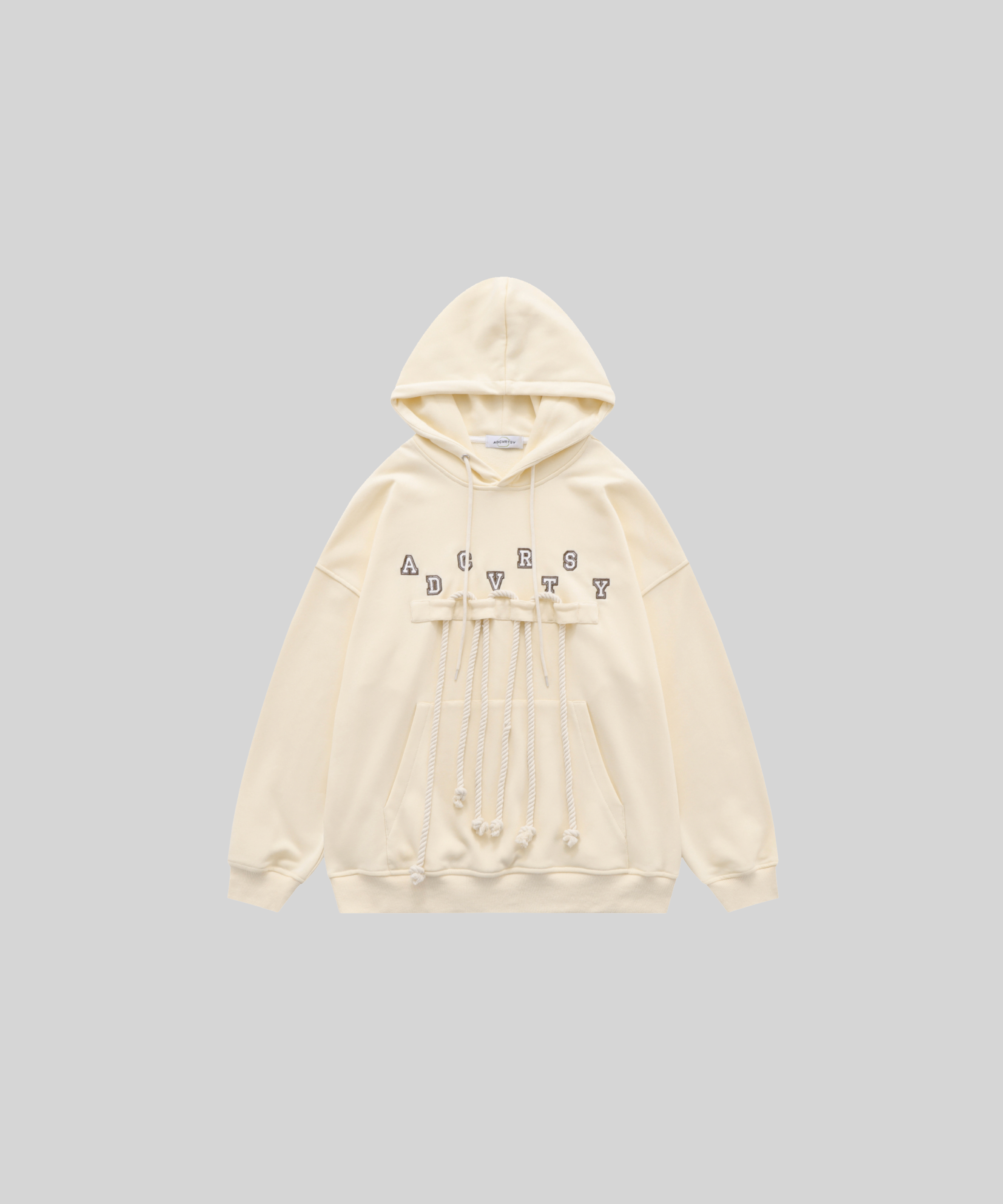 Adcvrtsy・Logo Embroidery Hoodie