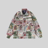 Exotic Embroidery Pattern Jacket