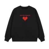 PRE ORDER / HUG KISS ROMANCE 'HEART' Sweater BK
